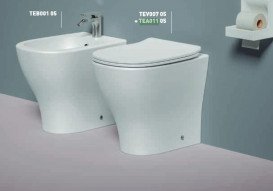 Сидіння з кришкою для унітазу ArtCeram Ten Soft-Close дюропласт білий матовий TEA011 05