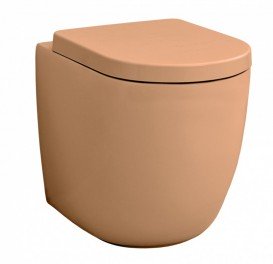 Сидіння з кришкою для унітазу ArtCeram File 2.0 дюропласт помаранчевий FLA002 13