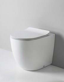 Сиденье с крышкой для унитаза ArtCeram File 2.0 белый глянцевый  FLA007 01