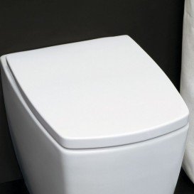 Сидіння з кришкою для унітазу Axa X-Tre soft-close білий глянцевий AF1901