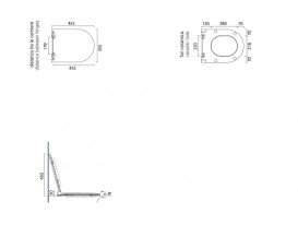 Сиденье с крышкой для унитаза Catalano Sfera Soft-close plus антибактериальное белый 5S63STP00