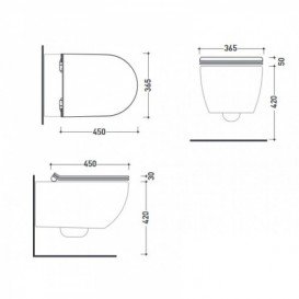 Сидіння з кришкою для унітазу Flaminia App Soft Close тонке з мікроліфтом молочно-білий матовий QKCW05 Latte