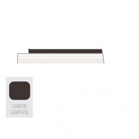 Сидіння з кришкою для унітазу Flaminia Flag Soft Closee тонке з мікроліфтом графіт FGCW03 Grafite