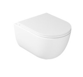 Сидіння з кришкою для унітазу Galassia Dream Extra Slim Soft-Close білий глянець 7330