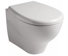 Сиденье с крышкой для унитаза Galassia Eden белый 7220