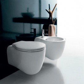 Сиденье с крышкой для унитаза Galassia Ergo белый 7115