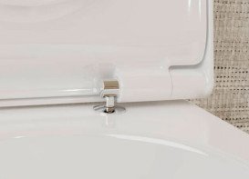 Сиденье с крышкой для унитаза Hansgrohe EluPura S Soft-Close дюропласт белый 60197450