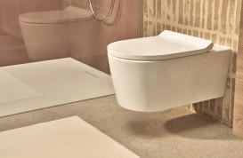 Сидіння з кришкою для унітазу Hansgrohe EluPura S Soft-Close дюропласт білий 60200450