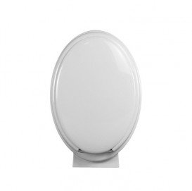 Сидіння з кришкою для унітазу Hatria Sculture з функцією Soft Close білий YXXX01