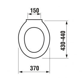 Сидіння з кришкою для унітазу Jika Dino антибактеріальну дюропласт білий H8933703000631