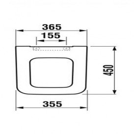 Сиденье с крышкой для унитаза Jika Pure дюропласт белый H8934213000631
