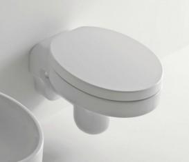 Сиденье с крышкой для унитаза Kerasan Cento Soft-Close овальное белый 358801