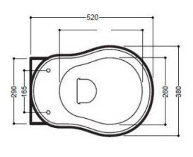 Сидіння з кришкою для унітазу Kerasan Retro з мікроліфтом білий 108601