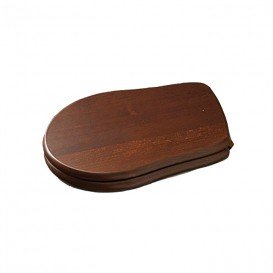 Сиденье с крышкой для унитаза Kerasan Retro с микролифтом орех 108640