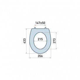 Сиденье с крышкой для унитаза Koller Pool Style C9 Soft Close дюропласт белый KPSTC9