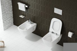 Сидіння з кришкою для унітазу Kolo Modo антибактеріальну дюропласт L30111000