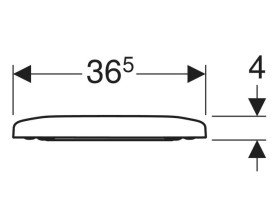 Сидіння з кришкою для унітазу Kolo Rekord термопласт білий глянсовий K90123000