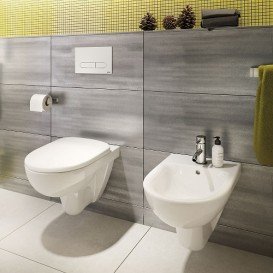 Сиденье с крышкой для унитаза Kolo Nova Pro антибактериальное Soft-Close M30114000