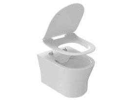 Сиденье с крышкой для унитаза Ravak Ypsilon Soft-Close дюропласт белый X01961