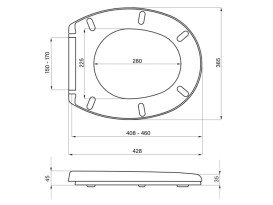Сиденье с крышкой для унитаза Roca Adele Soft-Close белый WM861MD2Z000SF1