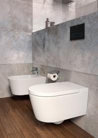 Сидіння з кришкою для унітазу Roca Inspira Round Soft Close SUPRALIT® білий A80152C00B
