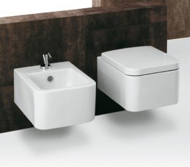 Сидіння з кришкою для унітазу Simas Flow з мікроліфтом терморезина білий FL 28