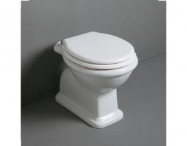 Сиденье с крышкой для унитаза Simas Lante полиэстер белый LA 002