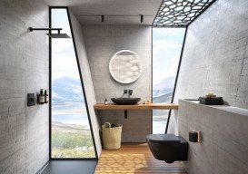 Сиденье с крышкой для унитаза Villeroy & Boch Subway 3.0 SoftClosing дюропласт черный матовый 8M42S1S5