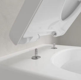 Сидіння із кришкою для унітазу Villeroy & Boch Architectura Soft-Close дюроспласт альпійський білий 9M83S101