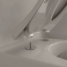 Сидіння з кришкою для унітазу Villeroy & Boch Subway 2.0 SlimSeat SoftClosing QuickRelease дюроспласт пергамон 9M78S1R3