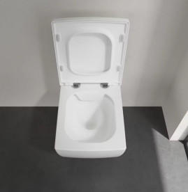 Сидіння із кришкою для унітазу Villeroy & Boch Memento 2.0 Soft Close дюроспласт альпійський білий 8M24S101