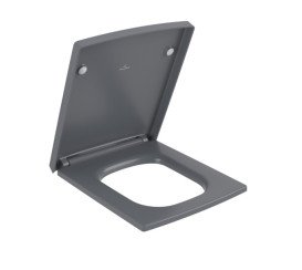 Сиденье с крышкой для унитаза Villeroy & Boch Memento 2.0 Soft Close дюроспласт графит 8M24S1I4