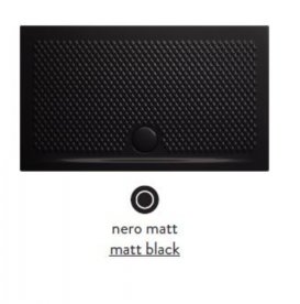 Сифон для душового піддону ArtCeram Texture кераміка чорний матовий ACA049 ​​17; 00