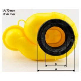 Сифон для писсуара Roca пластик желтый AV0020700R