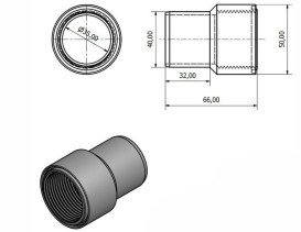 Сифон для раковини Miraggio Agness/Olmos пластик 8813912