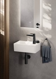 Сифон для раковини Villeroy & Boch Universal Taps & Fittings матовий чорний TVC000004000K5