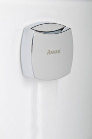 Сифон для ванни Ravak 570 B S / R з переливом хром X01507