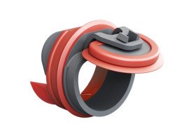 Сифон для водовідвідних жолобів Besco Virgo-S сухий затвор SVS-OV