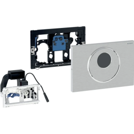 Система електронного керування змивом унітазу Geberit нержавіюча сталь чорний матовий/чорний 115.856.16.6