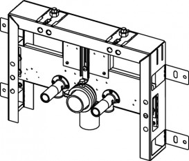 Система инсталляции для биде Tece TECEbox сталь 9370031
