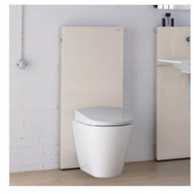 Система інсталяції для підлогового унітазу Geberit Monolith Plus скло пісок 131.233.TG.5