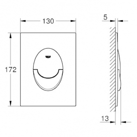 Система инсталляции для подвесного унитаза Grohe Rapid SL 3в1 39503000