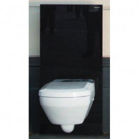 Система инсталляции для подвесного унитаза Geberit Monolith стекло чёрный 131.021.SJ.5