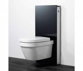 Система инсталляции для подвесного унитаза Geberit Monolith стекло чёрный 131.021.SJ.5