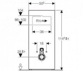 Система інсталяції для підвісного унітазу Geberit Monolith скло чорний 131.031.SJ.5