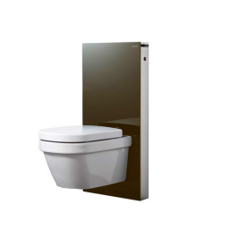 Система інсталяції для підвісного унітазу Geberit Monolith Plus скло умбра 131.221.SQ.5