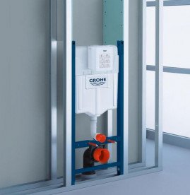 Система інсталяції для унітазу Grohe Solido 2 в 1 сталь 38971000