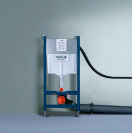 Система інсталяції для унітазу Grohe Solido 2 в 1 сталь 38971000