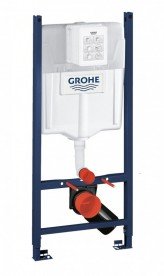 Система инсталляции Grohe Rapid SL для подвесного унитаза с кнопкой смыва белый UA3884400A
