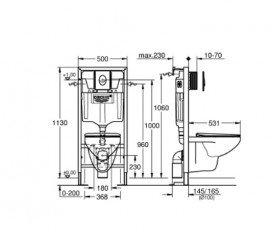 Система инсталляции Grohe Solido 5 в 1 с подвесным унитазом сиденьем и клавишей Skate Air 39903000